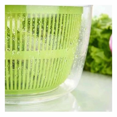 ESCURRIDOR RYBIU CO32443 VERDE CENTRIFUGADOR GIRATORIO TONO - 2