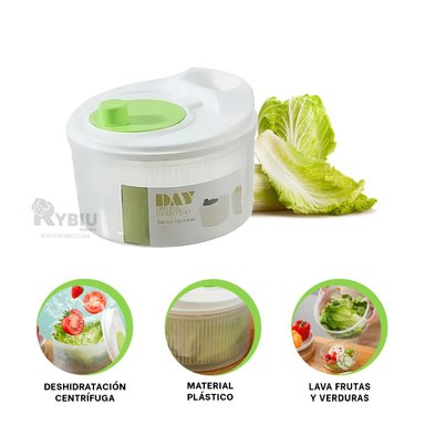 SET ESCURRIDOR RYBIU CO32440 VERDE FUNCIONAL BLANCO + REGALO STICKERS