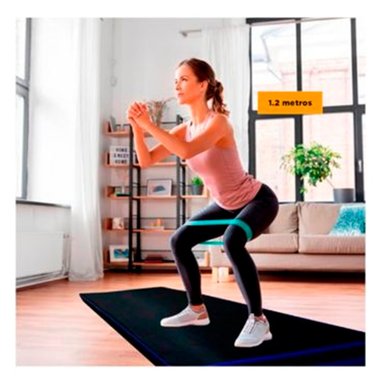 COLCHONETA RYBIU DE30536 ESPUMA YOGA M NEGRA Y AZUL + REGALO STICKERS