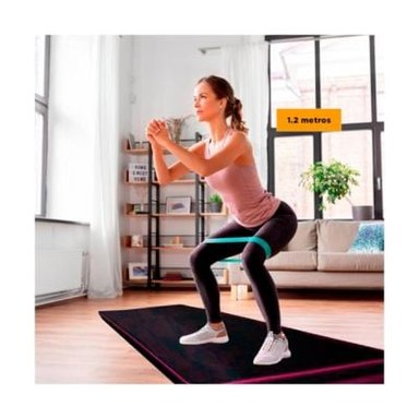 COLCHONETA RYBIU DE30538 5.5X120CM PILATES NEGRA M CON ROSADO + PAPEL REGALO