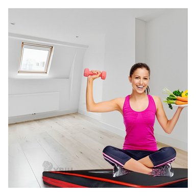 COLCHONETA RYBIU DE30537 5.5X120CM ESPUMA SUAVE ROJO + AGENDITA