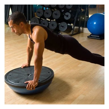 PELOTA RYBIU DE30626 ESTABILIDAD BOSU 65CM AZUL + PAPEL REGALO