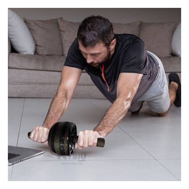 RUEDA RYBIU DE30654 PARA TONIFICAR ABDOM NEGRO + REGALO AGENDITA