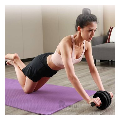 RUEDA RYBIU DE30654 PORTATIL EJERCICIOS NEGRO + REGALO STICKERS