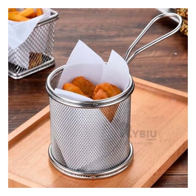 CESTO RYBIU 1104 PLATEADO CESTA POLLO FRITO + REGALO AGENDITA