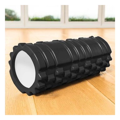 ROLLER RYBIU DE30648 LARGO 33CM FUNCIONAL HACER ABDOMINALES NEGRO