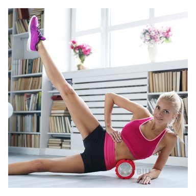 ROLLER RYBIU LARGO 33CM RESISITENTE ESPUMA ROJO + REGALO AGENDITA