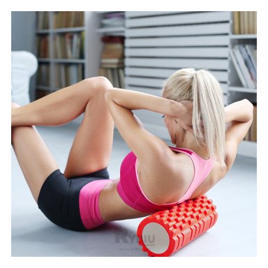 ROLLER RYBIU LARGO 33CM ENTRENAR TRANSPORTABLE ROJO + REGALO STICKERS