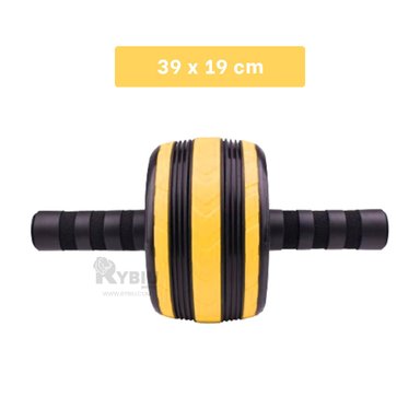 RUEDA RYBIU ACERO DEPORTE RESISITENTE AMARILLO + REGALO AGENDITA - 5