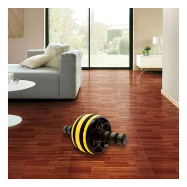 RUEDA RYBIU ACERO EJERCITARSE AMARILLO + PAPEL REGALO