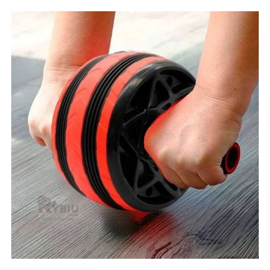 RUEDA RYBIU IDEAL ABDOMINALES ROJO + REGALO STICKERS