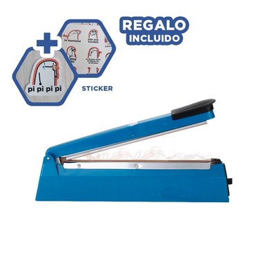 SELLADOR RYBIU DFWJ-29 ELÉCTRICO 400MM AZUL + REGALO STICKERS