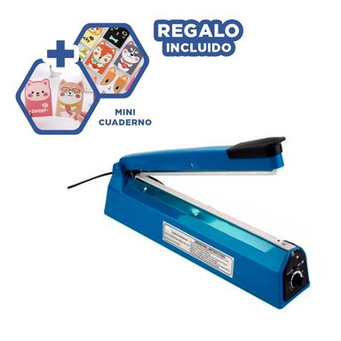 SELLADOR RYBIU DFWJ-29 MANUAL ALIMENTOS 400MM AZUL + REGALO AGENDITA