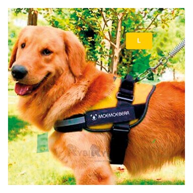 ARNÉS PERROS MA30957 RYBIU PRACTICO PARA PASEO DE COLOR AMARILLO Y+AGENDITA