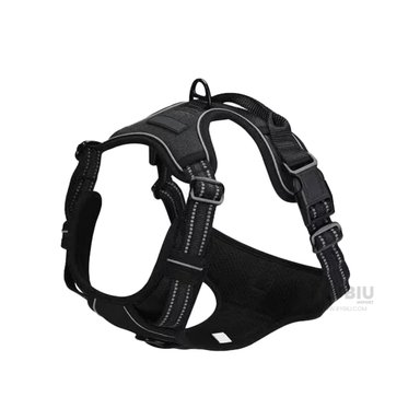 CORREA PERROS MA30091 RYBIU RESISTENTE EN TALLA S DE COLOR NEGRO Y+