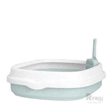 ARENERO GATO RYBIU MA30901 BANDEJA GATITOS TONO CELESTE + POST-IT ADHESIVOS