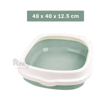 ARENERO GATO RYBIU MA30905 BANDEJA DURADERA GATITO VERDE + POST-IT ADHESIVOS