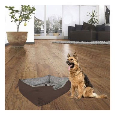 BASE DE DESCANDO PERROS MA31029 RYBIU TALLA L MARRON + POSTIT ADHESIVOS