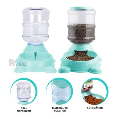 FUENTE PERRO MA31009 RYBIU INTELIGENTE COMIDA PET VERDE + POST-IT ADHESIVOS