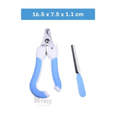 ALICATE UÑAS RYBIU MA31093 TAMAÑO GRANDE AZUL + POST-IT ADHESIVOS