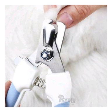 CORTA UÑAS RYBIU MA31093 FACIL USAR GRANDE EN AZUL + PAPEL REGALO