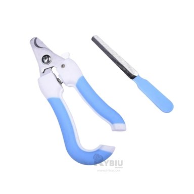 CORTA UÑAS RYBIU MA31093 PERFECTO MASCOTAS AZUL + REGALO STICKERS