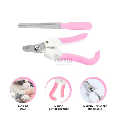 CORTAUÑAS PERRO Y GATO RYBIU MA31091 ALICATE TAMAÑO GRANDE + POST-IT ADHESIVOS