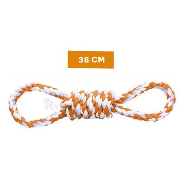 JUGUETE RYBIU MA31098 MASTICABLE PET ANARANJADO + POST-IT ADHESIVOS