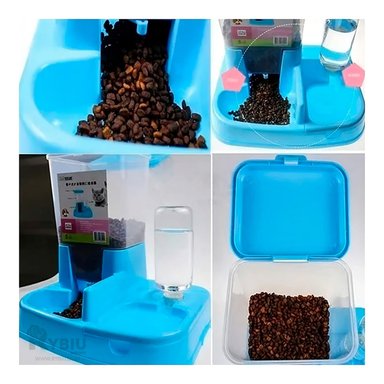 FUENTE PERRO Y GATO MA31111 RYBIU INTELIGENTE MASCOTAS CELESTE + POST-IT ADHESIVOS