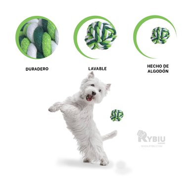 ACCESORIO ALGODÓN PERROS MA29957 RYBIU EN VERDE +POST-IT ADHESIVOS