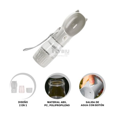 BOTELLA GATO MA29121 HIDRATANTE PLOMO Y POST-IT ADHESIVOS RYBIU