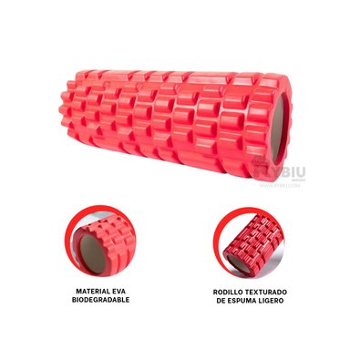 RUEDA RYBIU DE29534 LARGO 29CM DEPORTE FITNESS ROJO + POST-IT ADHESIVOS