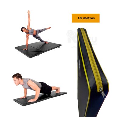 COLCHÓN RYBIU DE30533 IDEAL Y FITNESS TALLA L AMARILLO + POST-IT ADHESIVOS