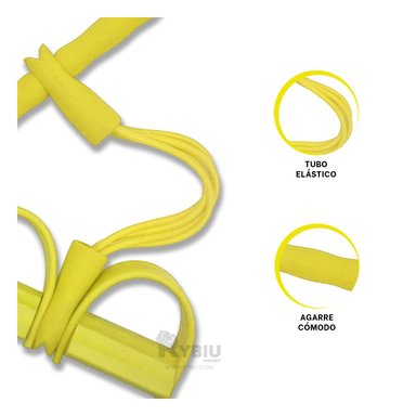 ELÁSTICO RYBIU DE30578 PILATES AMARILLO + POST-IT ADHESIVOS