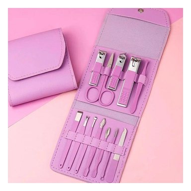 SET MANICURE RYBIU BE32375 LILA LIMPIEZA Y+POST-IT ADHESIVOS - 2