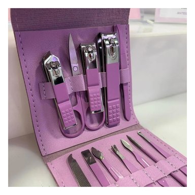 SET MANICURE RYBIU BE32375 LILA LIMPIEZA Y+POST-IT ADHESIVOS - 3