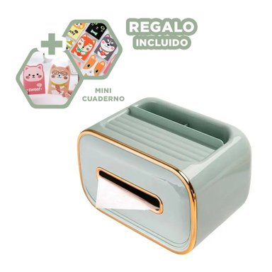 SET ORGANIZADOR RYBIU BE32257 VERDE PAÑUELOS + POST-IT ADHESIVOS - 5
