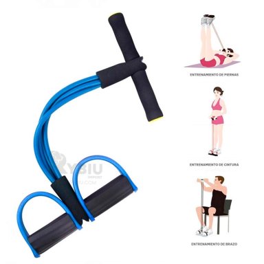 ELÁSTICO RYBIU DE30584 PILATES CELESTE Y NEGRO + POST-IT ADHESIVOS