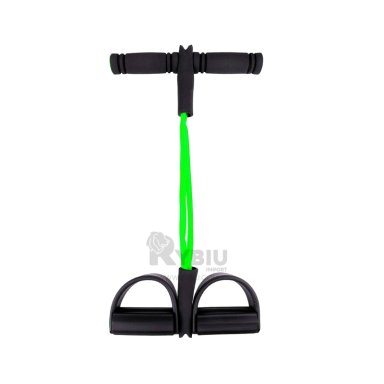 ELÁSTICO RYBIU DE30591 DE PILATES VERDE Y NEGRO + POST-IT ADHESIVOS