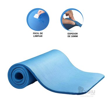 ALFOMBRA RYBIU DE30607 10MM YOGA UTIL CELESTE + POST-IT ADHESIVOS