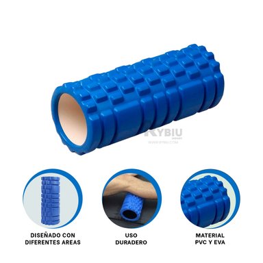 RUEDA RYBIU DE30644 LARGO 35CM GIMNASIO AZUL + POST-IT ADHESIVOS
