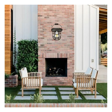 SET RYBIU TE29436 NEGRO FOCO LUMINARIA MOVIMIENTO + AGENDITA