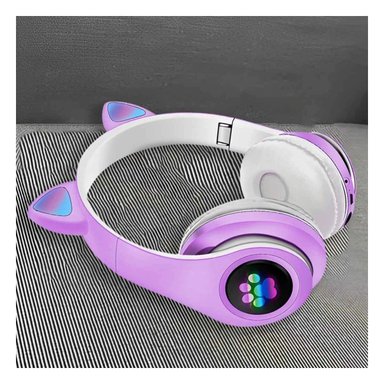 OREJERA RYBIU TE31552 KAWAI CON OREJITAS TONO MORADO + POST-IT ADHESIVOS - 2