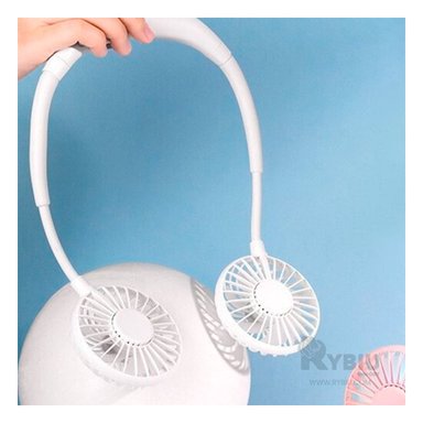 VENTILADOR PORTATIL RYBIU TE29504 FLEXIBLE CUELLO BLANCO + PAPEL REGALO
