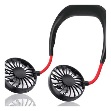 VENTILADOR PORTATIL RYBIU TE29503 FLEXIBLE CUELLO NEGRO + PAPEL REGALO - 5
