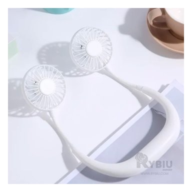 VENTILADOR PORTATIL RYBIU TE29504 RESISTENTE COLOR BLANCO + REGALO AGENDITA