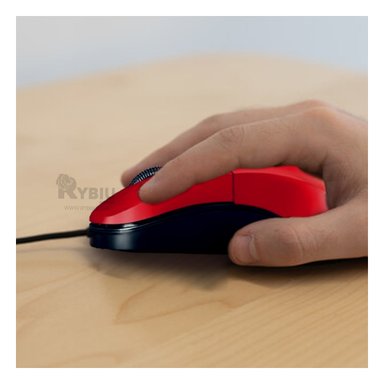 MOUSE RYBIU MINIMALISTA Y PRÁCTICO STORM X ROJO + REGALO AGENDITA TE31590 - 1
