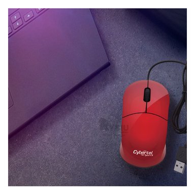 MOUSE RYBIU MINIMALISTA Y PRÁCTICO STORM X ROJO + REGALO AGENDITA TE31590 - 3