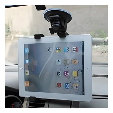 SOPORTE RYBIU 360 SEISA APOYO RESISTENTE TABLET NEGRO + POST-IT ADHESIVOS - 2