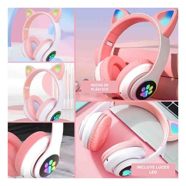 OREJERA RYBIU TE31556 KAWAI CON OREJITAS TONO ROSADO + POST-IT ADHESIVOS - 1